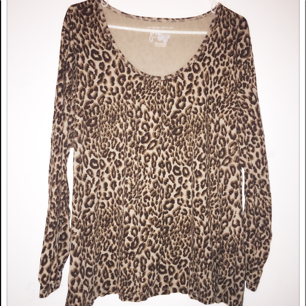 JMS Leopard Print Top